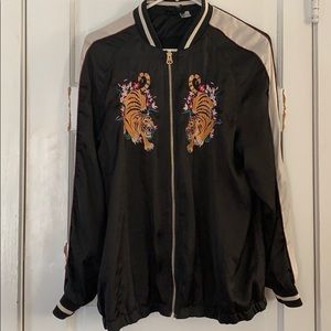 Embroidered jacket. So cool!